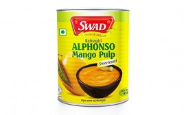 Swad Ratnagiri Alphonso Mango Pulp Sweetened  Tin  850 grams